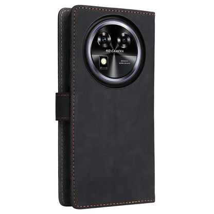 For Oukitel C37 Case Wallet PU Leather Phone Cover RFID Blocking Technology