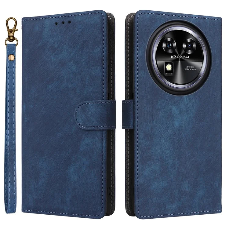For Oukitel C37 Case Wallet PU Leather Phone Cover RFID Blocking Technology