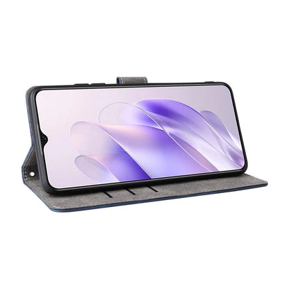 For Oukitel C37 Case Wallet PU Leather Phone Cover RFID Blocking Technology