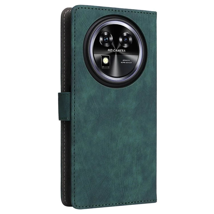 For Oukitel C37 Case Wallet PU Leather Phone Cover RFID Blocking Technology