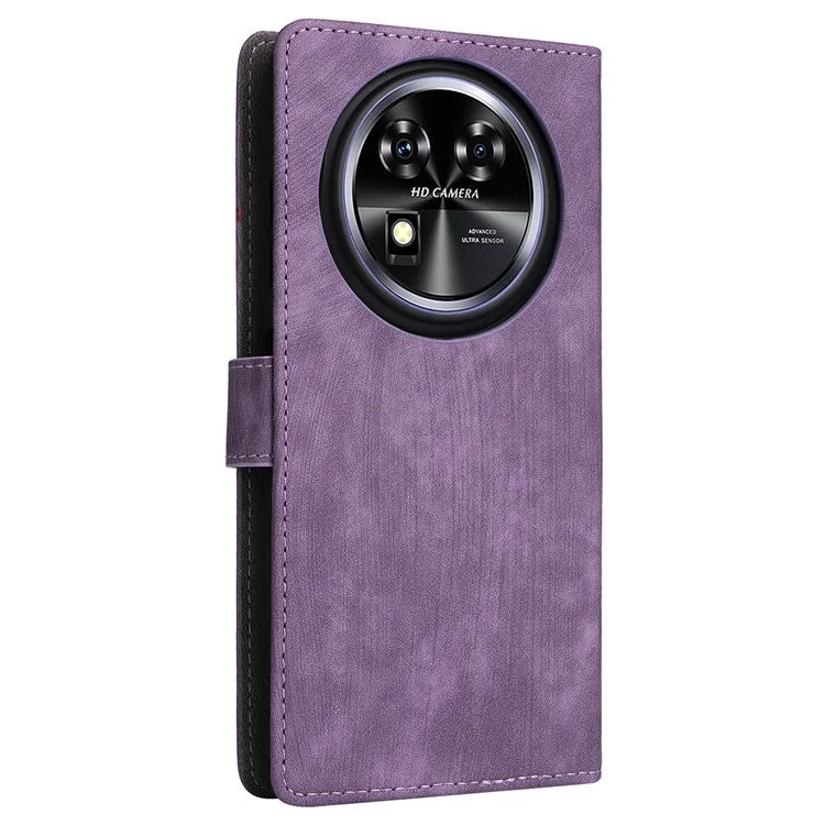 For Oukitel C37 Case Wallet PU Leather Phone Cover RFID Blocking Technology