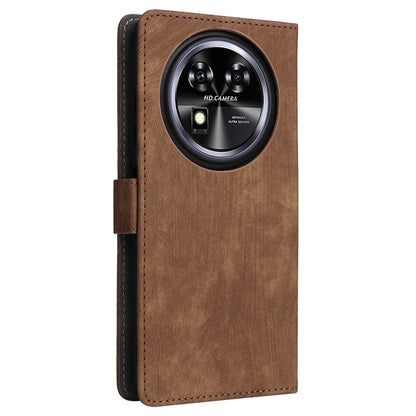 For Oukitel C37 Case Wallet PU Leather Phone Cover RFID Blocking Technology