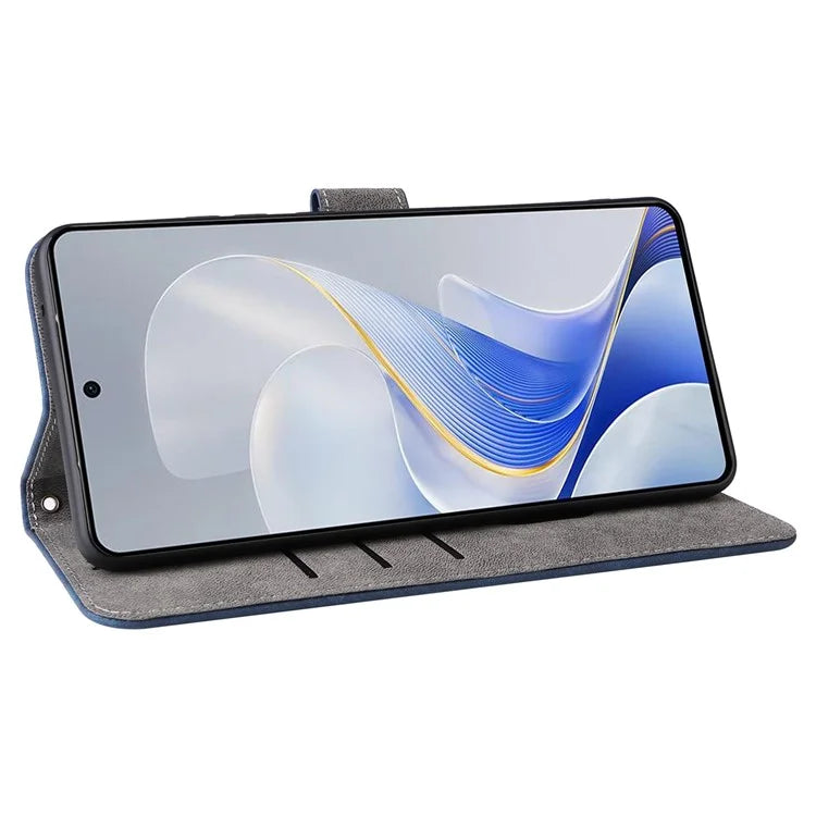 For vivo S19 5G Case RFID Blocking PU Leather Wallet Phone Cover