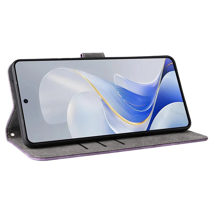 For vivo S19 5G Case RFID Blocking PU Leather Wallet Phone Cover