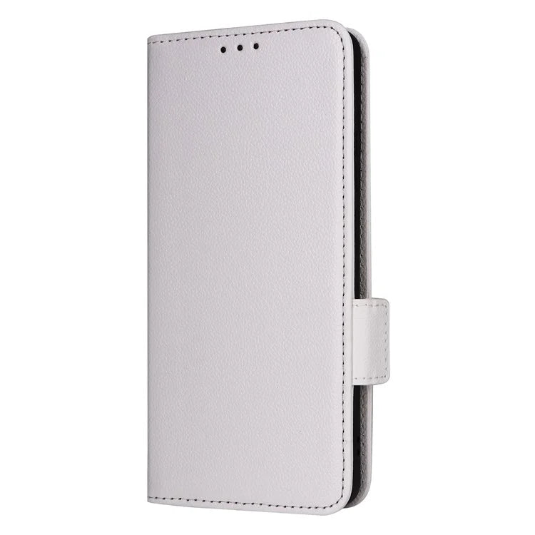 For vivo S19 5G Case with Strap Leather Phone Cover Litchi Texture Horizontal Flip