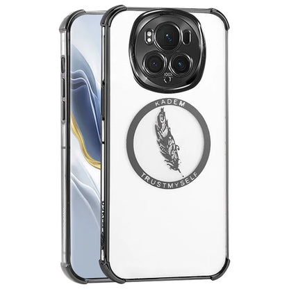 KADEM For Honor Magic6 5G Case Feather Pattern Shockproof TPU Phone Cover