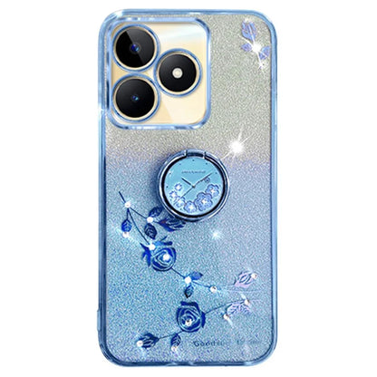 KADEM For Xiaomi Redmi 13 4G / Poco M6 4G Kickstand Case Rhinestone Soft TPU Phone Cover