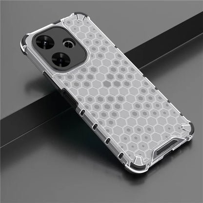 For Xiaomi Redmi 13 4G Case Honeycomb PC+TPU Hybrid Phone Cover