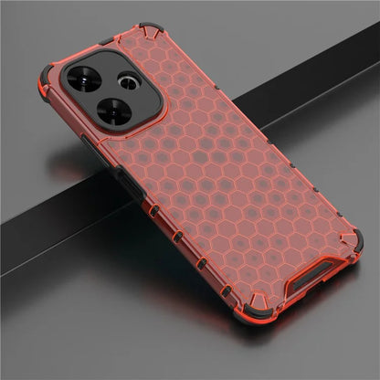 For Xiaomi Redmi 13 4G Case Honeycomb PC+TPU Hybrid Phone Cover