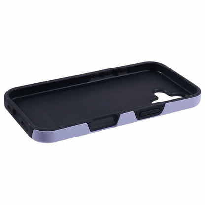 For iPhone 16 Plus Case PC+TPU Phone Cover with Rotatable Ring Holder