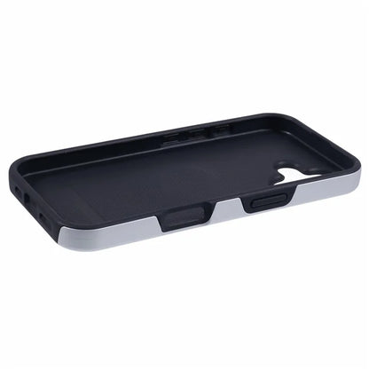 For iPhone 16 Plus Case PC+TPU Phone Cover with Rotatable Ring Holder