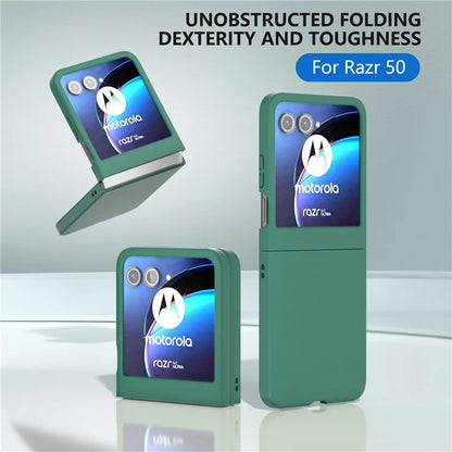 For Motorola Razr 50 5G Case Skin Feeling Slim Hard PC Phone Cover