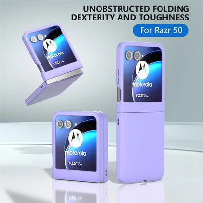 For Motorola Razr 50 5G Case Skin Feeling Slim Hard PC Phone Cover