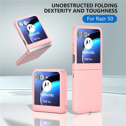 For Motorola Razr 50 5G Case Skin Feeling Slim Hard PC Phone Cover