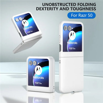 For Motorola Razr 50 5G Case Skin Feeling Slim Hard PC Phone Cover