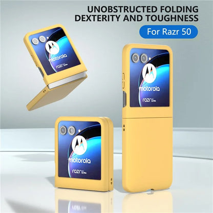 For Motorola Razr 50 5G Case Skin Feeling Slim Hard PC Phone Cover