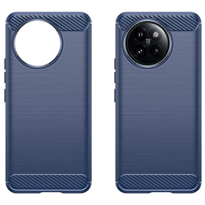 For Xiaomi 14 Civi 5G / Civi 4 Pro 5G Case Carbon Fiber Texture TPU Soft Phone Cover