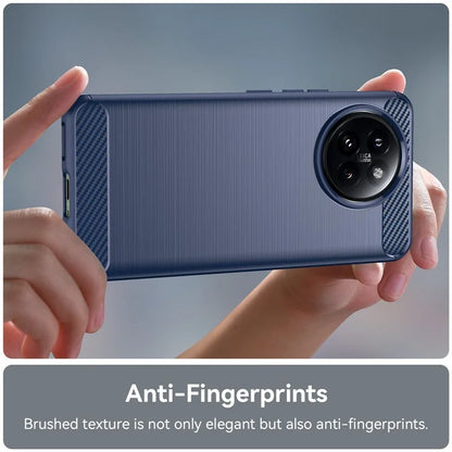 For Xiaomi 14 Civi 5G / Civi 4 Pro 5G Case Carbon Fiber Texture TPU Soft Phone Cover