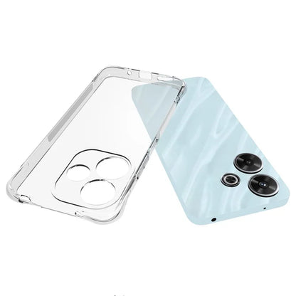 For Xiaomi Poco M6 Plus 5G Case Anti-Scratch Clear TPU Phone Cover