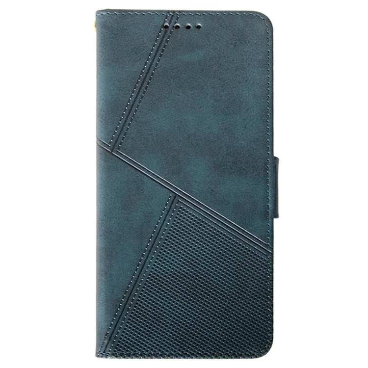 IDEWEI For Motorola Edge (2024) 5G Case Leather Folio Wallet Phone Cover Stand Calf Texture