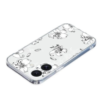 For iPhone 16 Plus Case Pattern Print TPU Protective Phone Cover