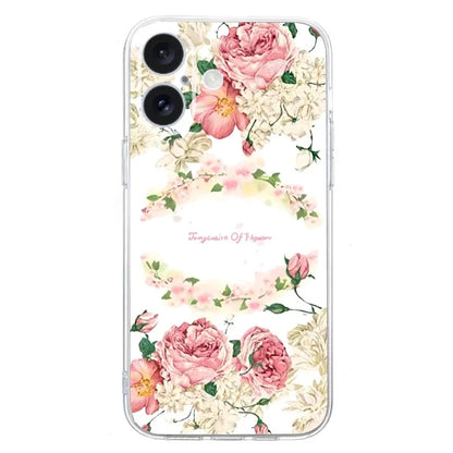 For iPhone 16 Plus Case Pattern Print TPU Protective Phone Cover