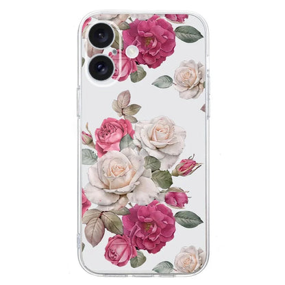 For iPhone 16 Plus Case Pattern Print TPU Protective Phone Cover