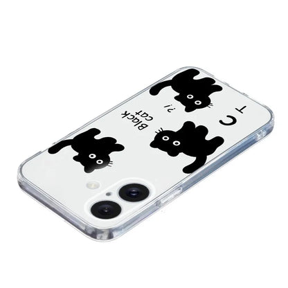 For iPhone 16 Plus Case Pattern Print TPU Protective Phone Cover