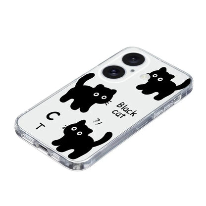 For iPhone 16 Plus Case Pattern Print TPU Protective Phone Cover
