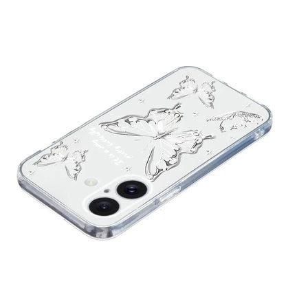 For iPhone 16 Plus Case Pattern Print TPU Protective Phone Cover