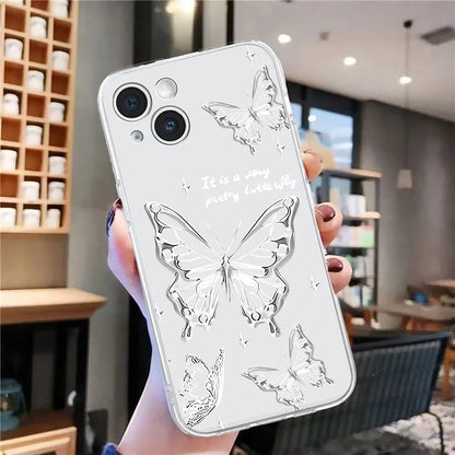 For iPhone 15 Plus Slim Case Pattern Printing Soft TPU Phone Cover