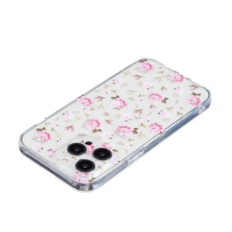 For iPhone 15 Pro Case Pattern Printing Anti-Drop TPU Phone Cover