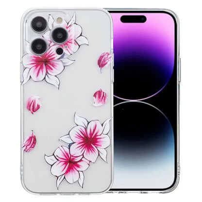For iPhone 15 Pro Case Pattern Printing Anti-Drop TPU Phone Cover