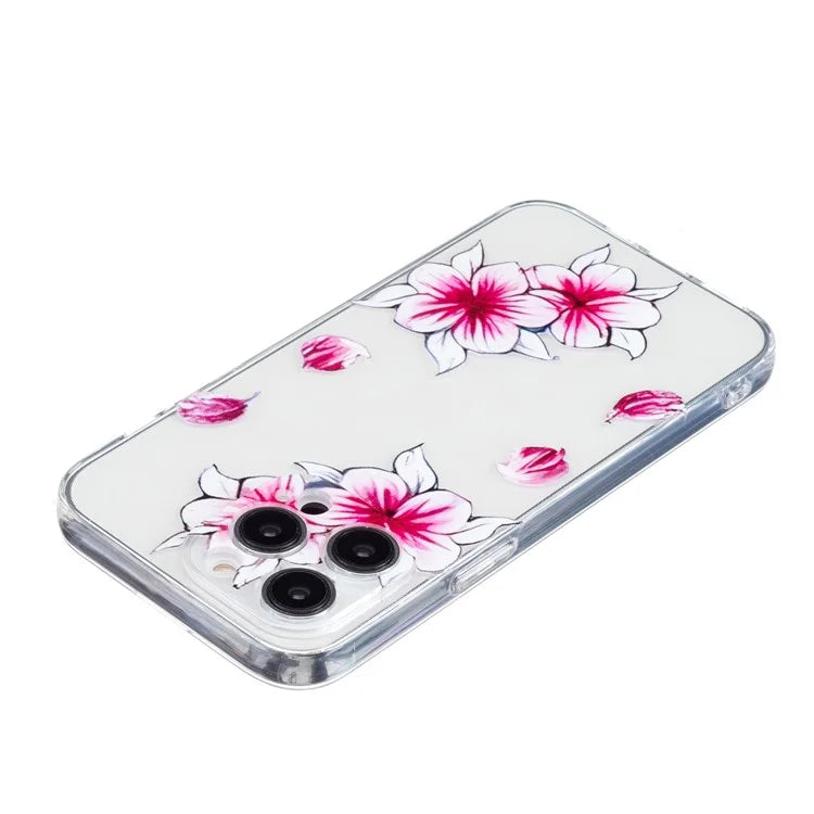 For iPhone 15 Pro Case Pattern Printing Anti-Drop TPU Phone Cover
