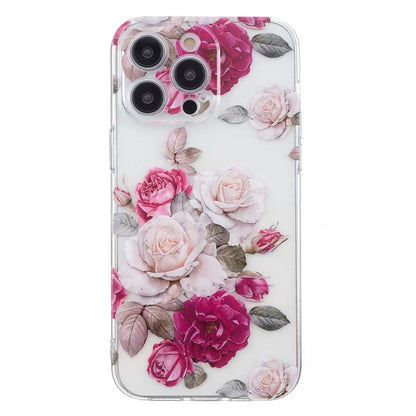 For iPhone 15 Pro Case Pattern Printing Anti-Drop TPU Phone Cover