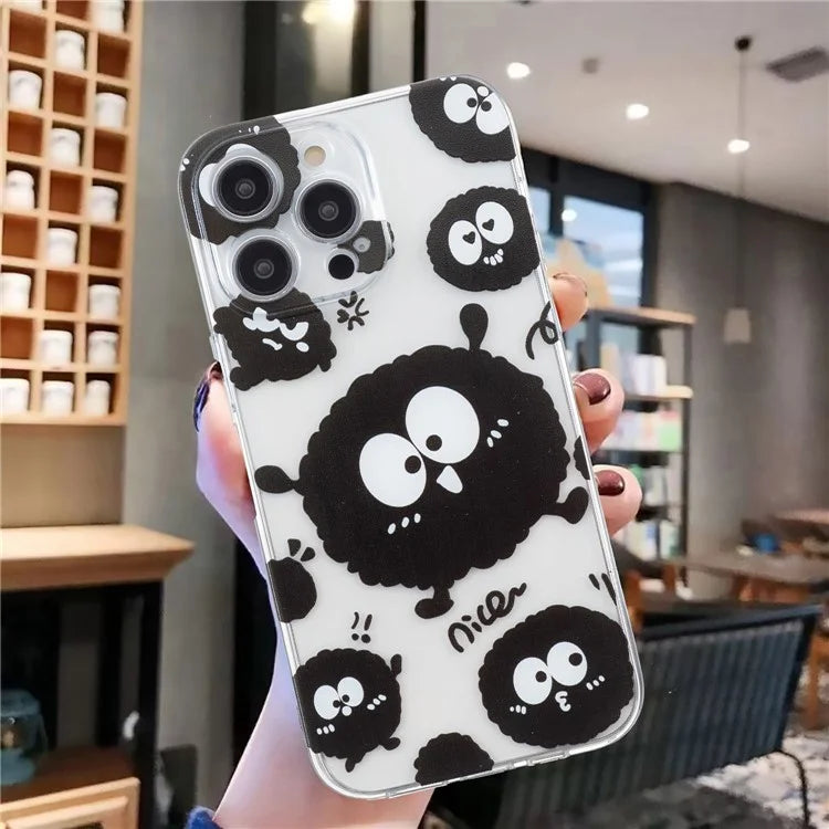 For iPhone 15 Pro Case Pattern Printing Anti-Drop TPU Phone Cover
