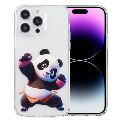 For iPhone 15 Pro Case Pattern Printing Anti-Drop TPU Phone Cover