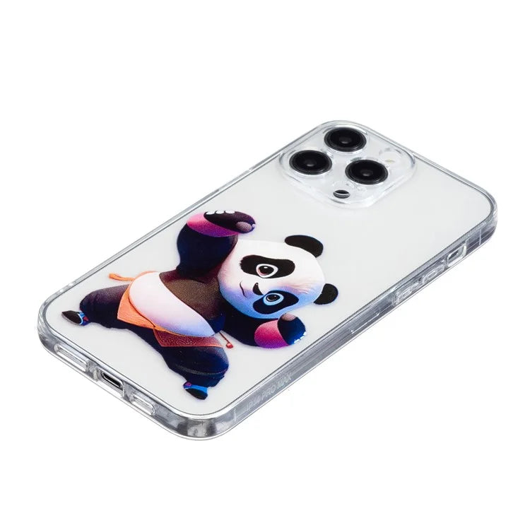 For iPhone 15 Pro Case Pattern Printing Anti-Drop TPU Phone Cover
