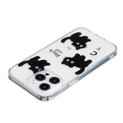 For iPhone 15 Pro Case Pattern Printing Anti-Drop TPU Phone Cover
