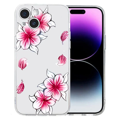 For iPhone 15 Case Soft TPU Slim Phone Cover Pattern Printing