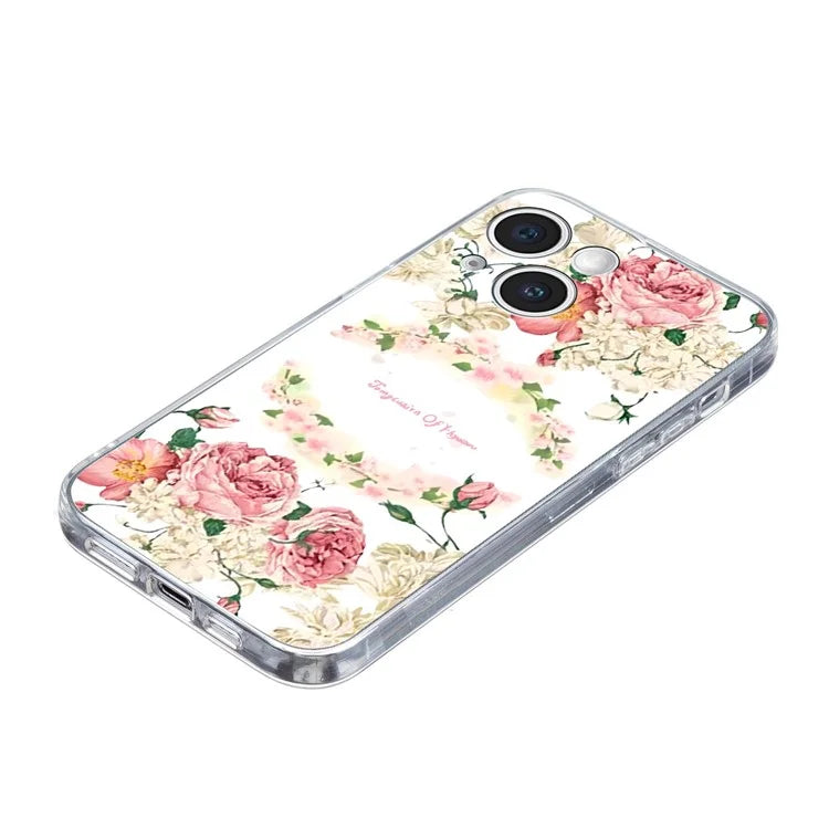 For iPhone 15 Case Soft TPU Slim Phone Cover Pattern Printing