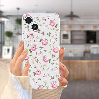For iPhone 15 Case Soft TPU Slim Phone Cover Pattern Printing