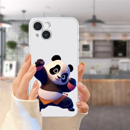 For iPhone 14 Case Pattern Printing Flexible TPU Slim Phone Cover