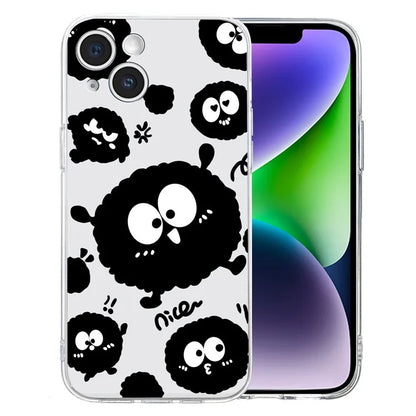 For iPhone 14 Case Pattern Printing Flexible TPU Slim Phone Cover
