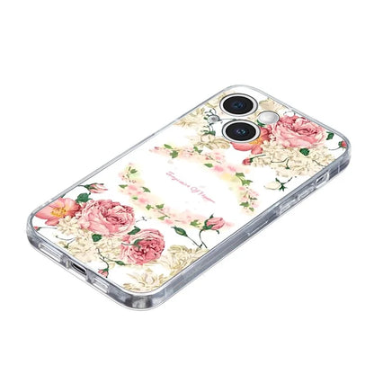 For iPhone 14 Case Pattern Printing Flexible TPU Slim Phone Cover