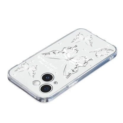 For iPhone 14 Case Pattern Printing Flexible TPU Slim Phone Cover