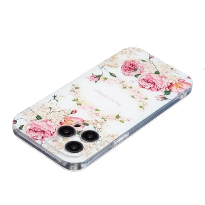 For iPhone 14 Pro Max Case Pattern Printing TPU Slim Phone Cover