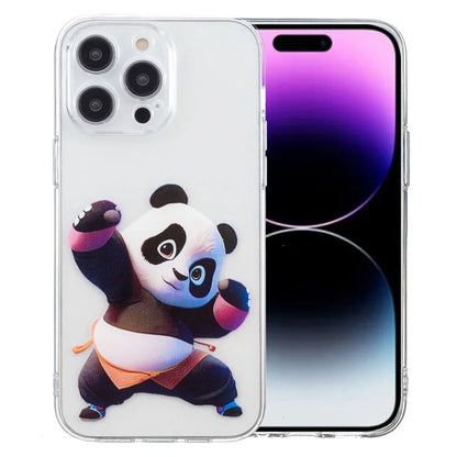 For iPhone 14 Pro Max Case Pattern Printing TPU Slim Phone Cover