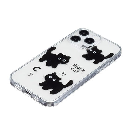 For iPhone 14 Pro Max Case Pattern Printing TPU Slim Phone Cover