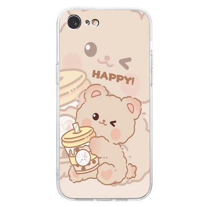 For iPhone 7 / 8 / SE (2020) / SE (2022) Case Printed Pattern TPU Phone Back Cover